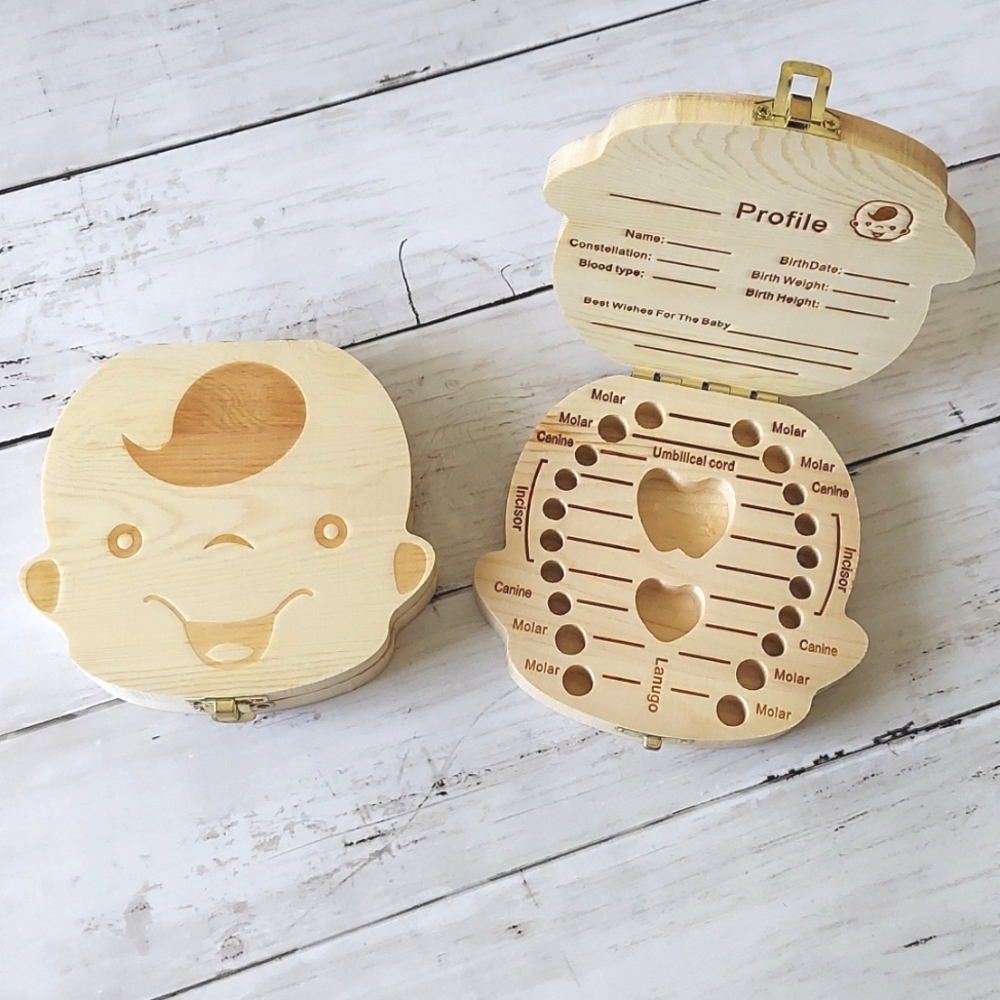 Wooden Keepsake Keeper for Boys